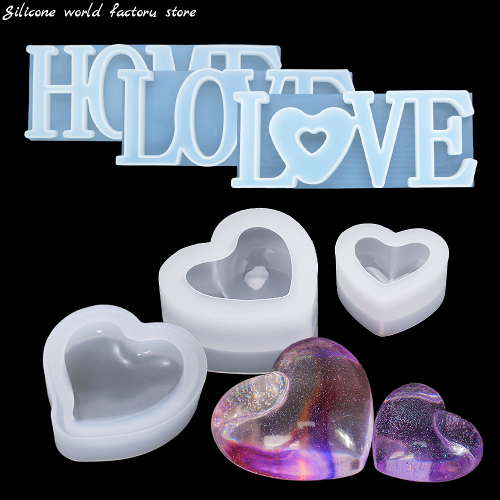 Resin Art Alphabet - Ốp Thế Giới 3D Nến Trái