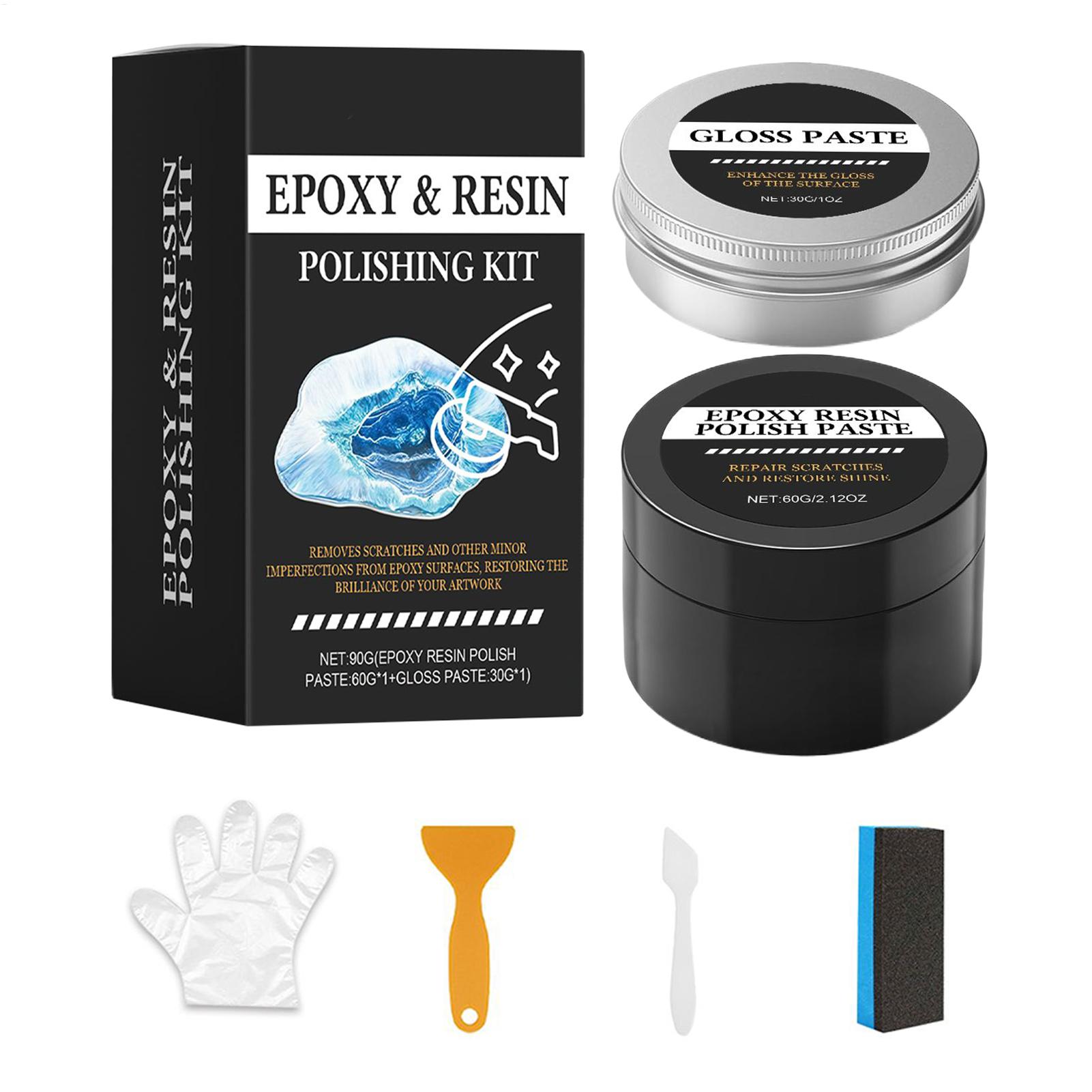 Epoxy resin high gloss polishi - đánh giá và giá Resin Art Work