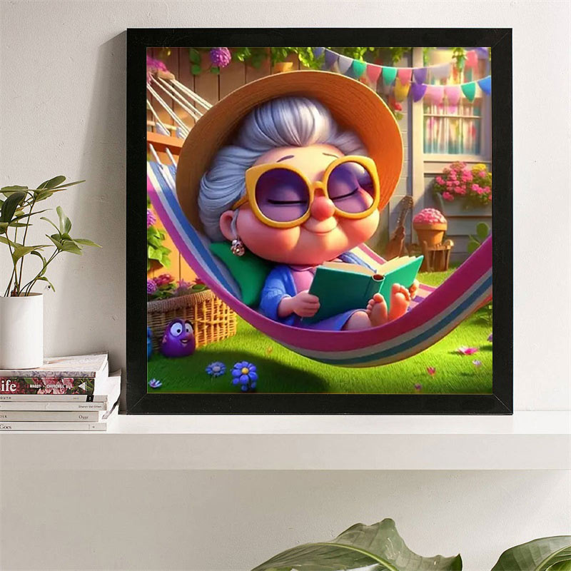 Frameless, Grandma Diamond Pai - đánh giá và giá Resin Art Wallpaper