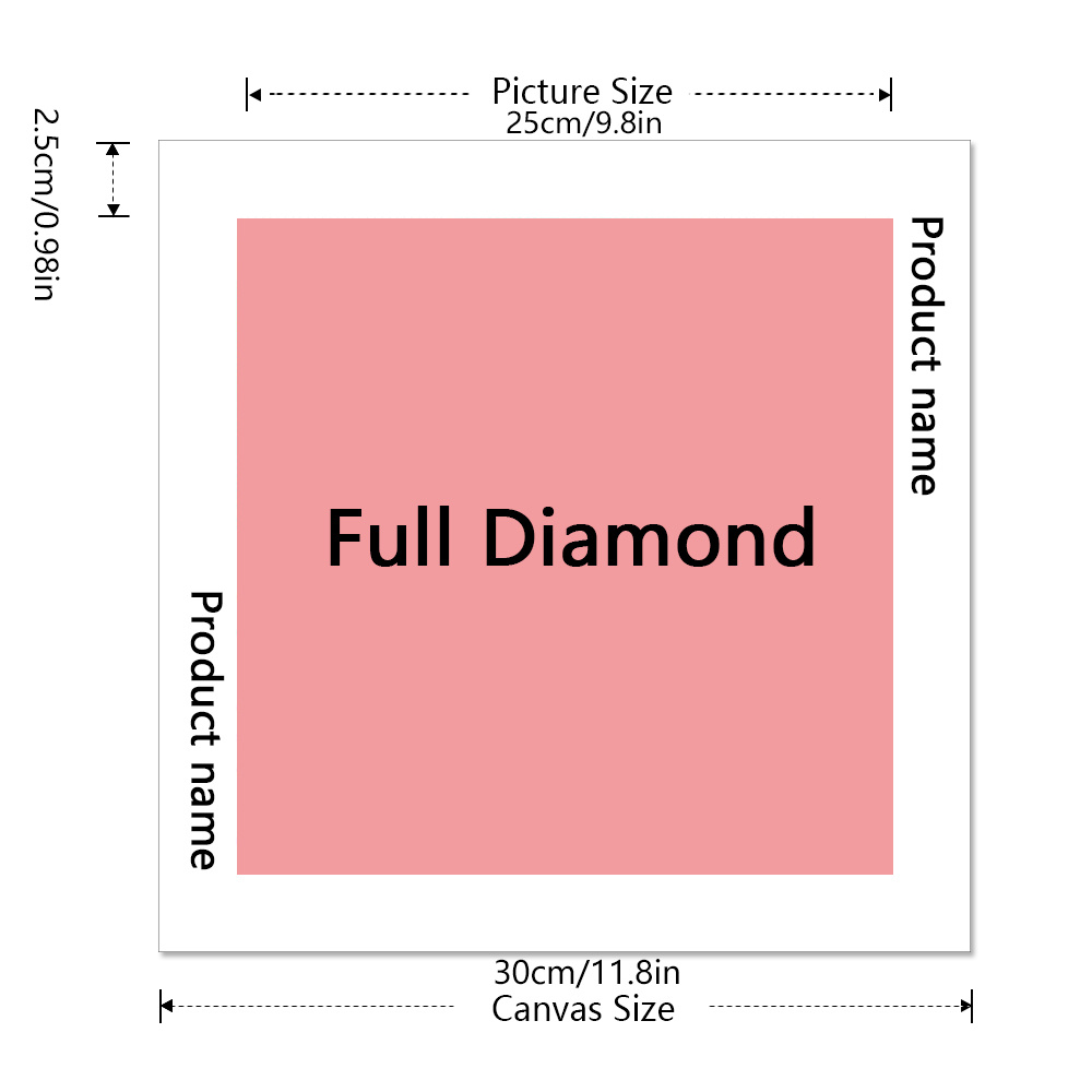 Frameless, Grandma Diamond Pai - đánh giá và giá Resin Art Wallpaper