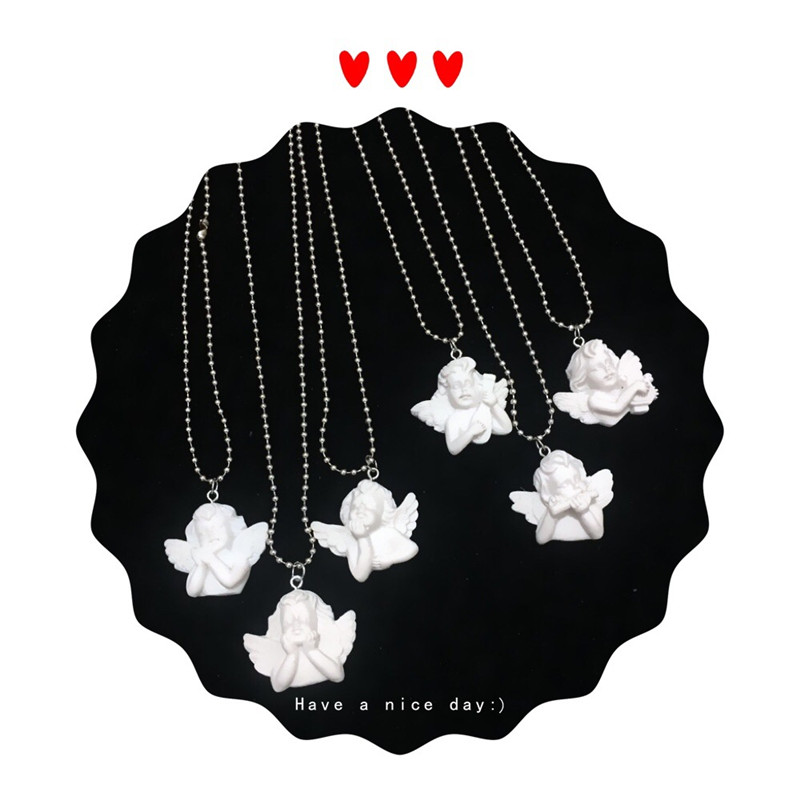 Dễ Thương Cupid Angel Mặt Dây  - đánh giá và giá Resin Art Baby