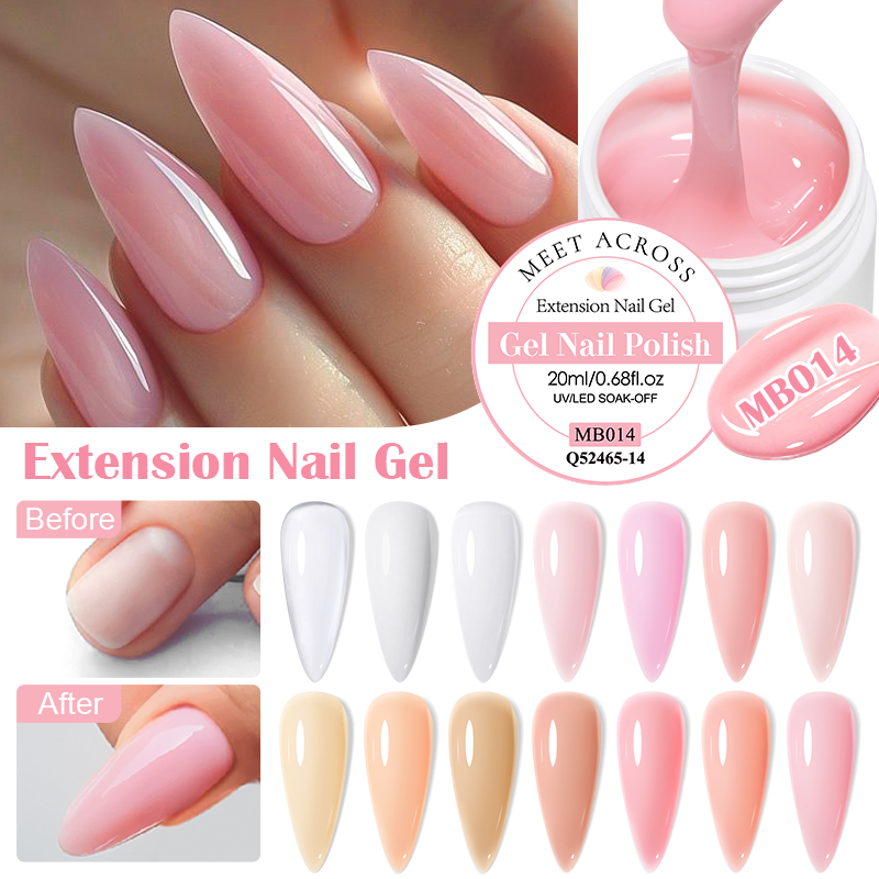 MEET ACROSS 20ml Extension Gel - đánh giá và giá Resin Art Equipment