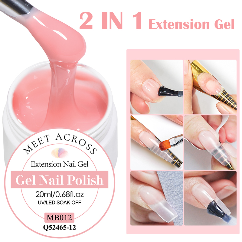 MEET ACROSS 20ml Extension Gel - đánh giá và giá Resin Art Equipment