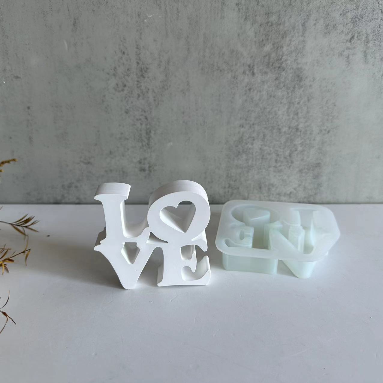 Letter LOVE Silicone Mold DIY  - đánh giá và giá Resin Art Alphabet
