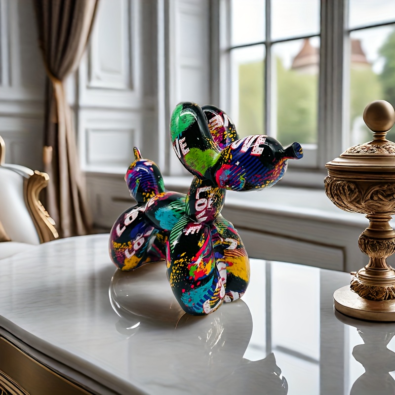Resin LOVE Balloon Dog Statue, - đánh giá và giá Resin Art Alphabet