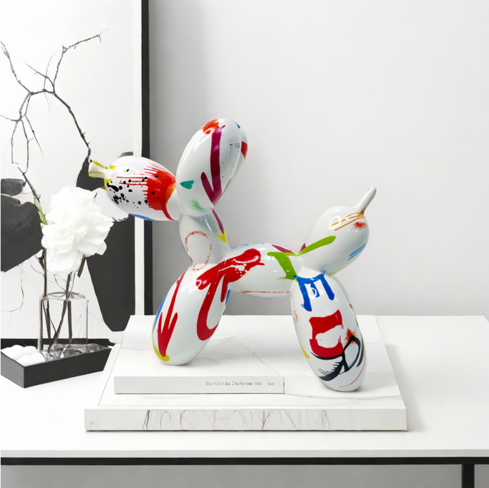 Resin LOVE Balloon Dog Statue, - đánh giá và giá Resin Art Alphabet