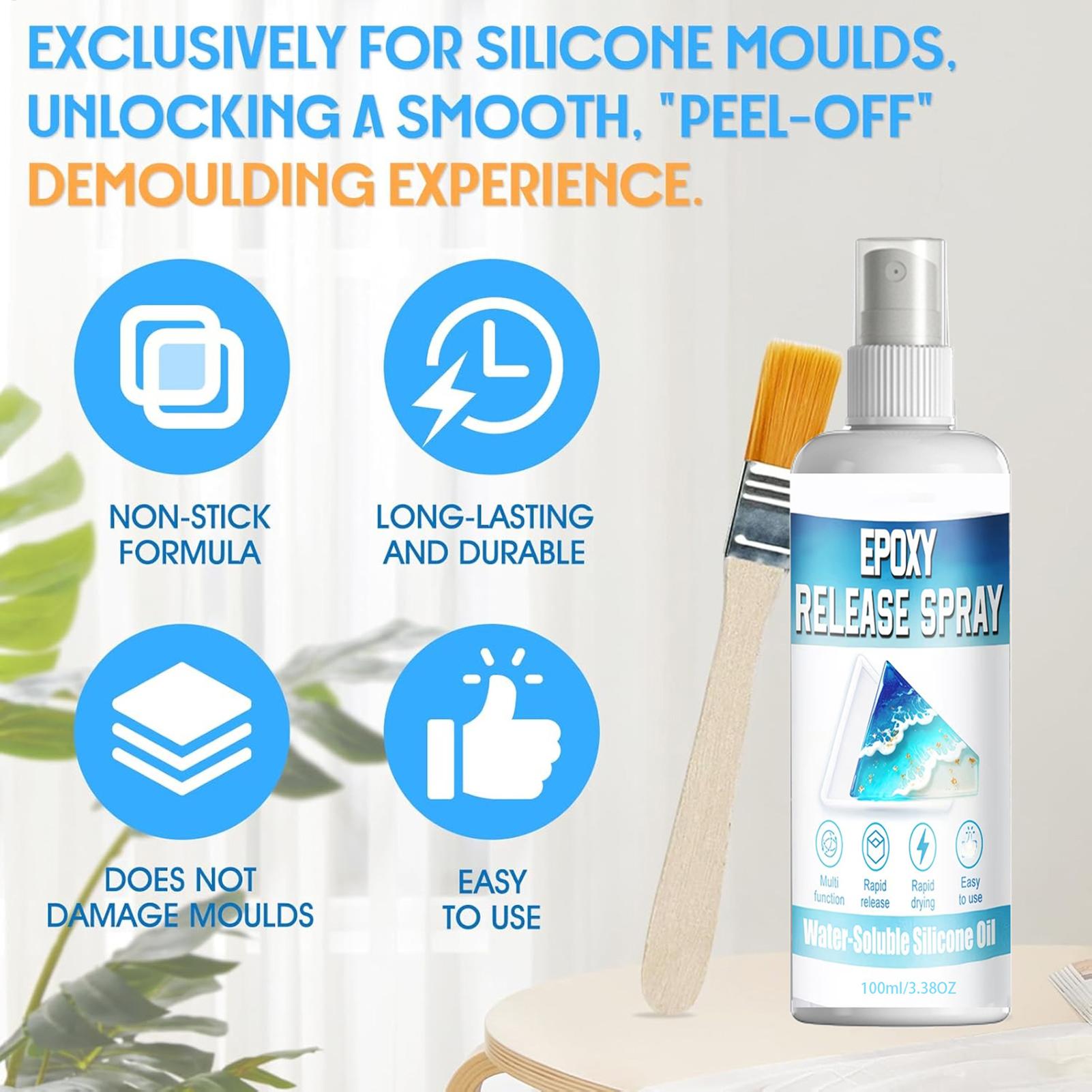 Silicone Mold Release Spray 10 - đánh giá và giá Release Spray Silicone