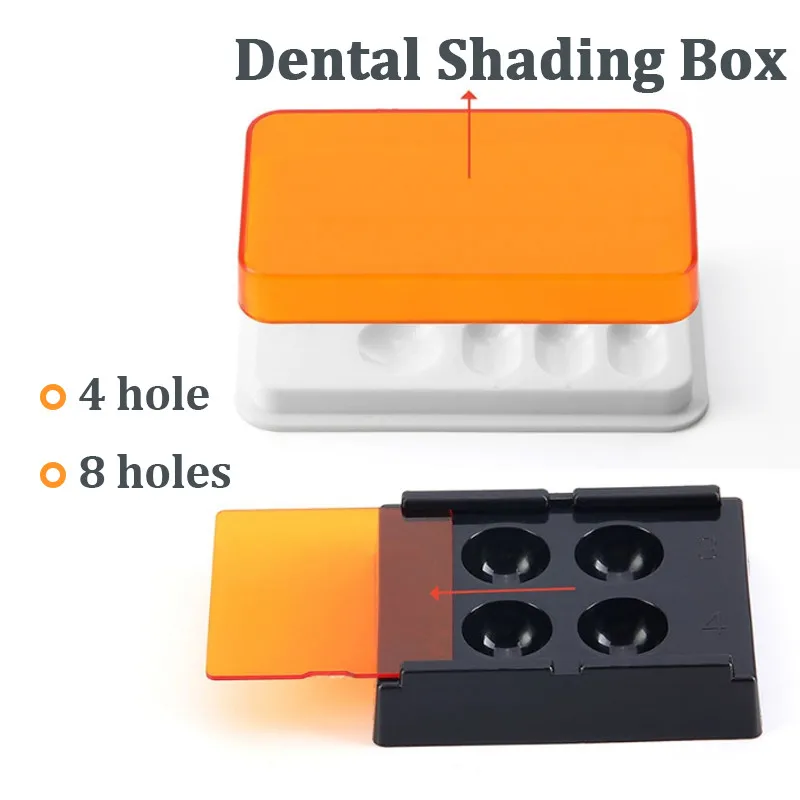 4/8 Slots Dental Resin Shade L - đánh giá và giá Resin Art Case