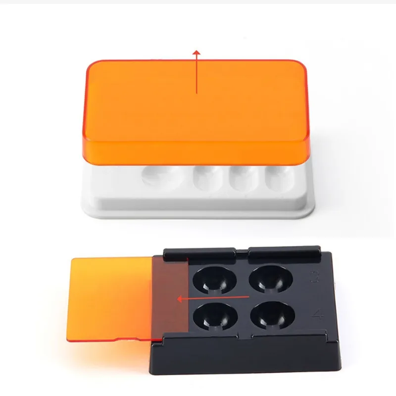 4/8 Slots Dental Resin Shade L - đánh giá và giá Resin Art Case