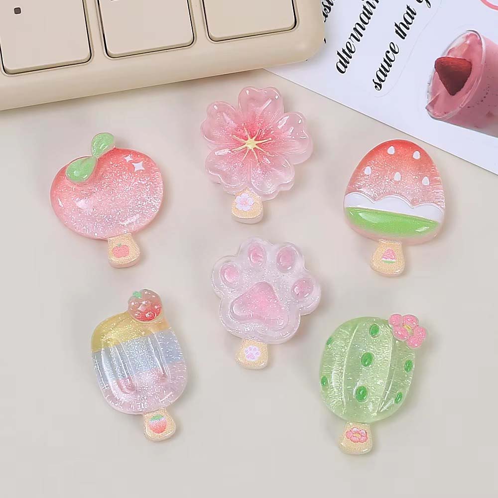 10pcs Kawaii Transparent Summe - đánh giá và giá Resin Art Case